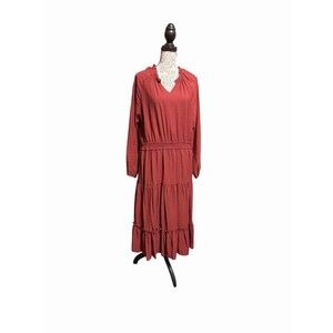 Urban Outfitters | Dresses | Urban Outfitters Priscilla Lace Up Midi Dress  | Poshmark